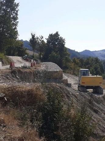 Frana, lavori conclusi Ora si rifà la strada
