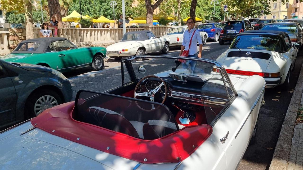 Le auto d’epoca nel cuore della città
