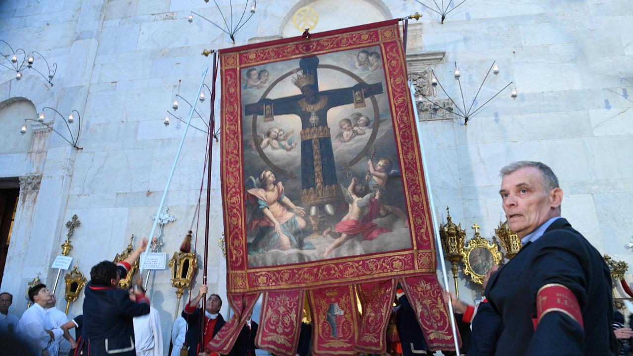 Un momento della processione (anno 2017)