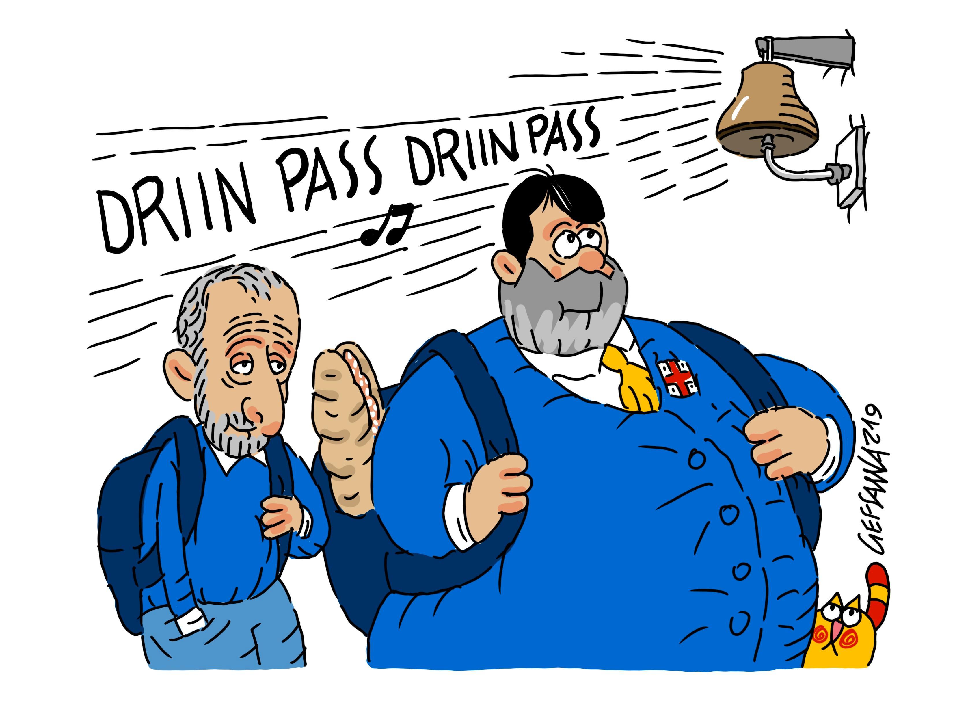 La vignetta di Gef: la scuola in Sardegna riparte in sicurezza