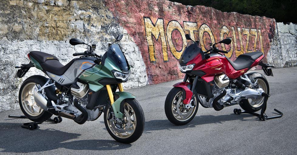 Moto Guzzi riprogetta il suo stabilimento e svela la nuova tourer V100 Mandello
