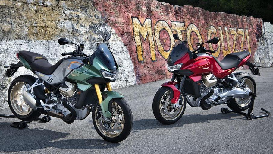 Moto Guzzi riprogetta il suo stabilimento e svela la nuova tourer V100 Mandello