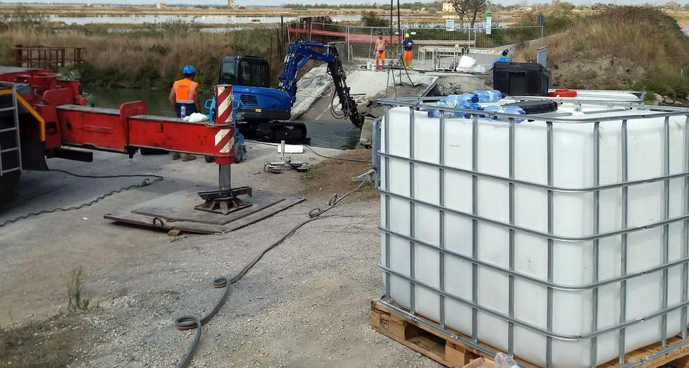 Al via la demolizione del ponte Iniziati i lavori di recupero 