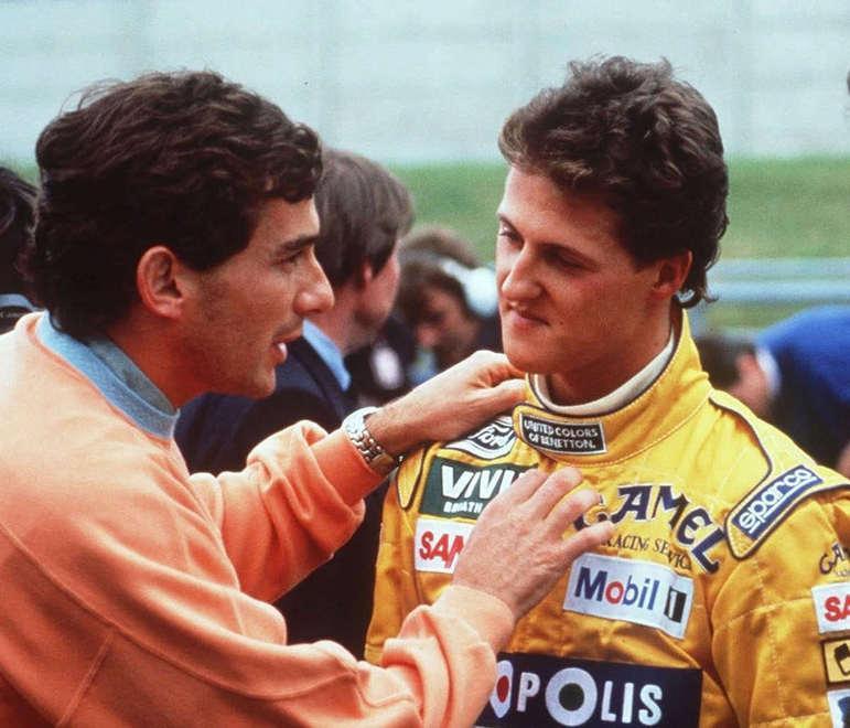 Quella sterzata di Prost e lo scontro Schumi-Senna 