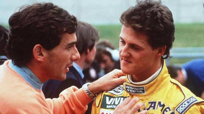 Quella sterzata di Prost e lo scontro Schumi-Senna