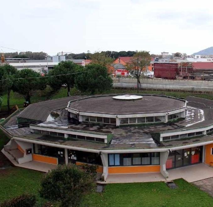 Uno scorcio dell’asilo Collodi a Avenza