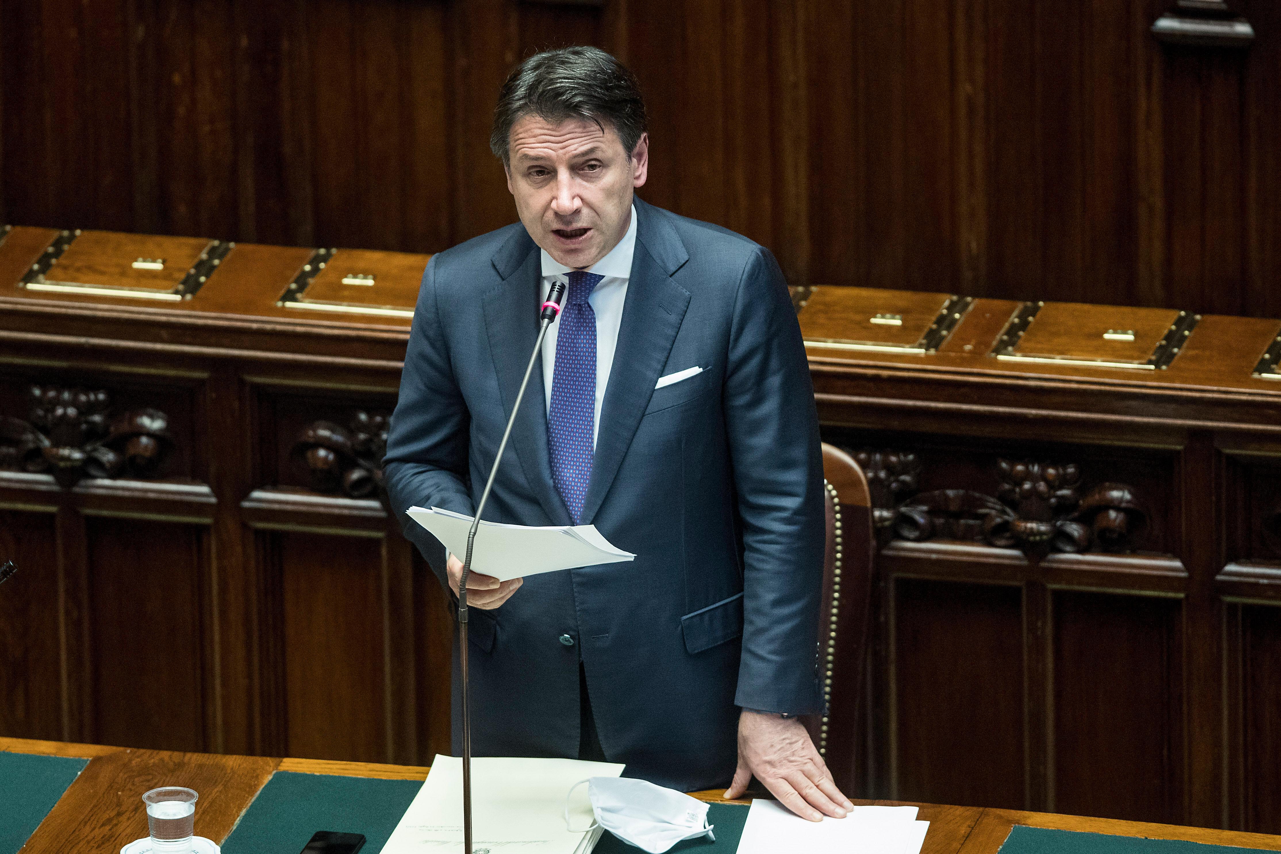 L'ex premier e leader del M5s Giuseppe Conte (LaPresse)