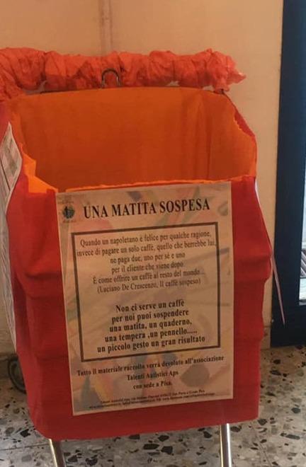 Vai in cartoleria e lasci "la matita sospesa”: un aiuto ai ragazzi autistici 