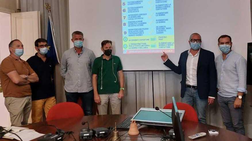 Piano di emergenza per trovare nuovi spazi: educazione fisica al circolo e nei tendoni