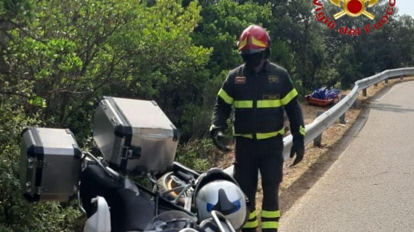Con la moto in una scarpata sulla Seulo-Sadali, muore un turista austriaco
