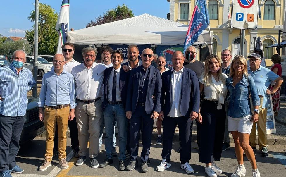 A Spianate i parlamentari Donzelli e Zucconi per FdI 