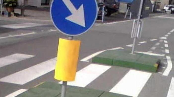 Attraversamenti pedonali lungo la strada provinciale