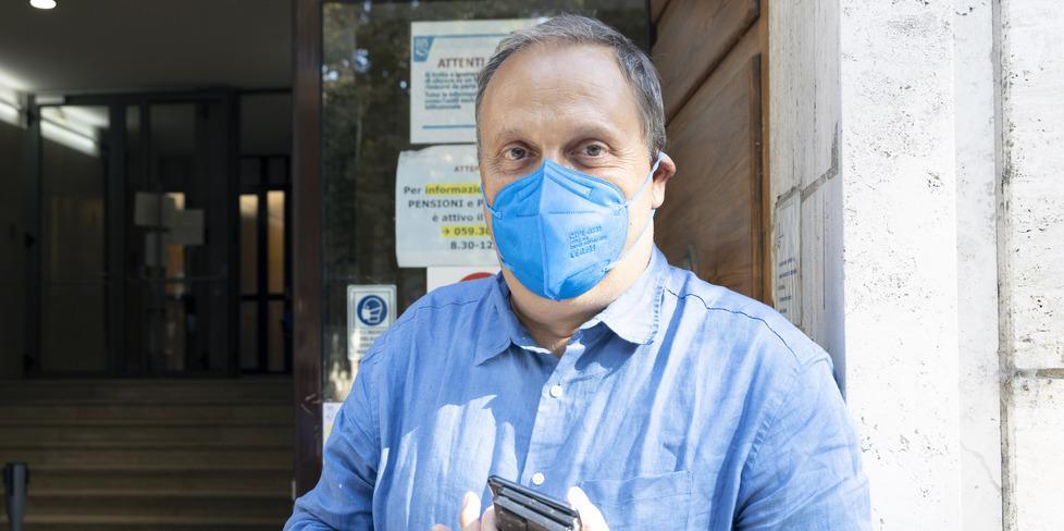 Principio d’incendio all’Inps 