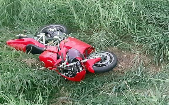Migliora il motociclista ferito
