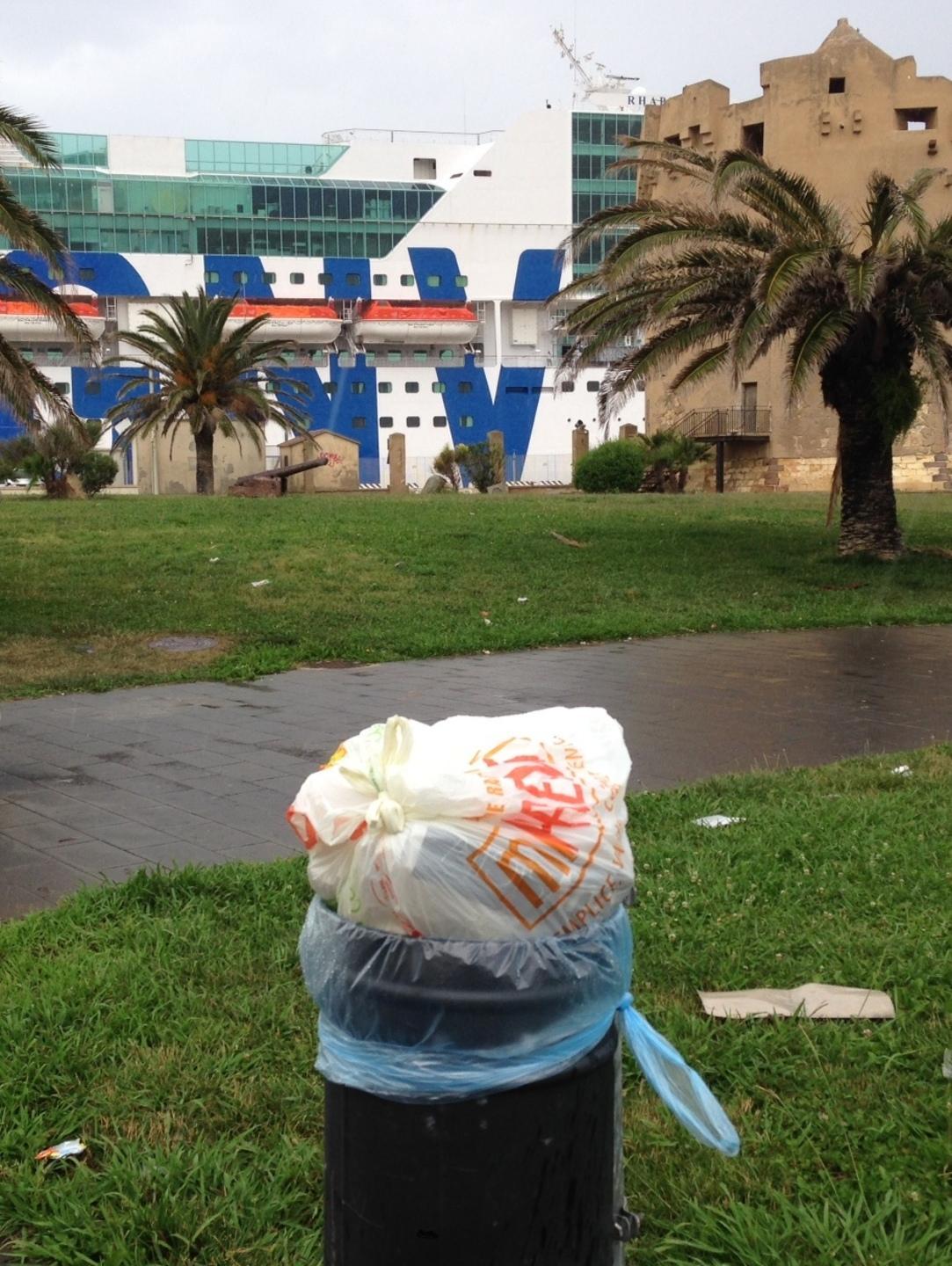 Cestini urbani, stop al servizio estivo 