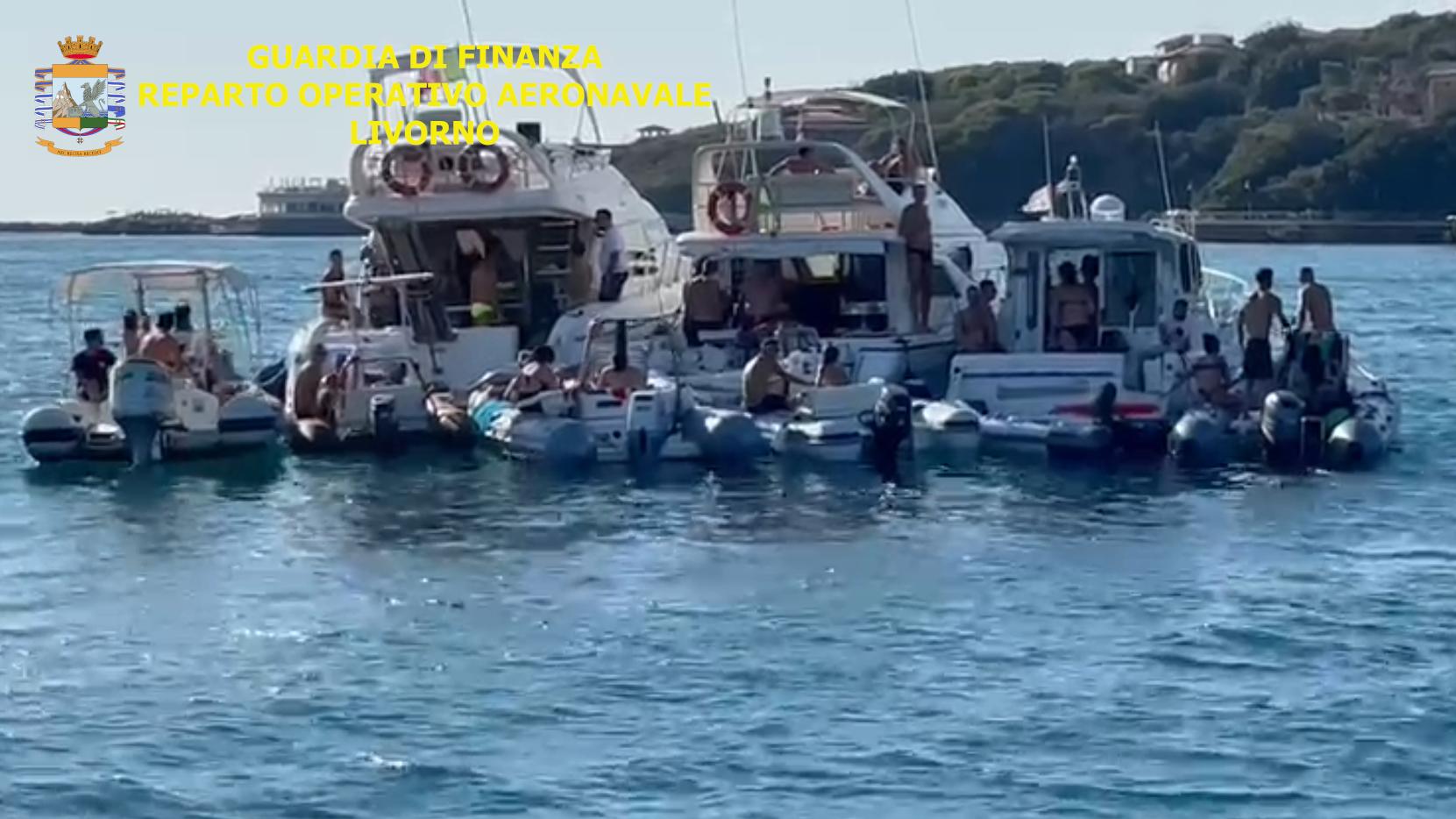 La festa in mezzo al mare