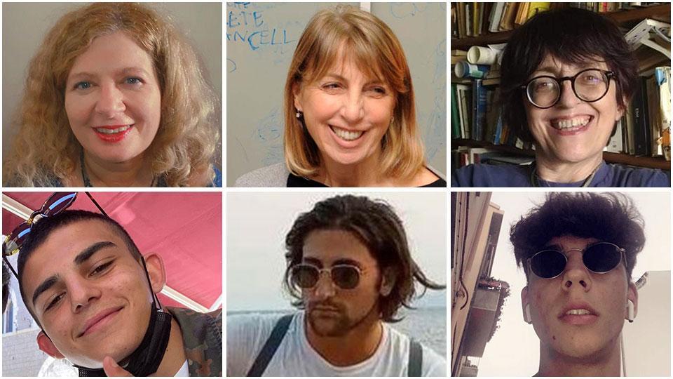 Nicla Robba, Cinzia Bartalini, Lorenza Boninu, Lorenzo La Rosa, Davide Carpino e Gabriele Cinelli