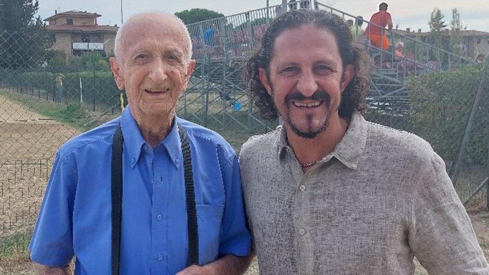 A 94 anni torna al campo «Ho sentito il richiamo»