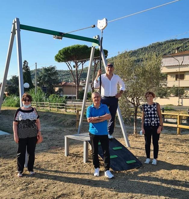 Nel giardino “Pellegrini” arriva anche la teleferica