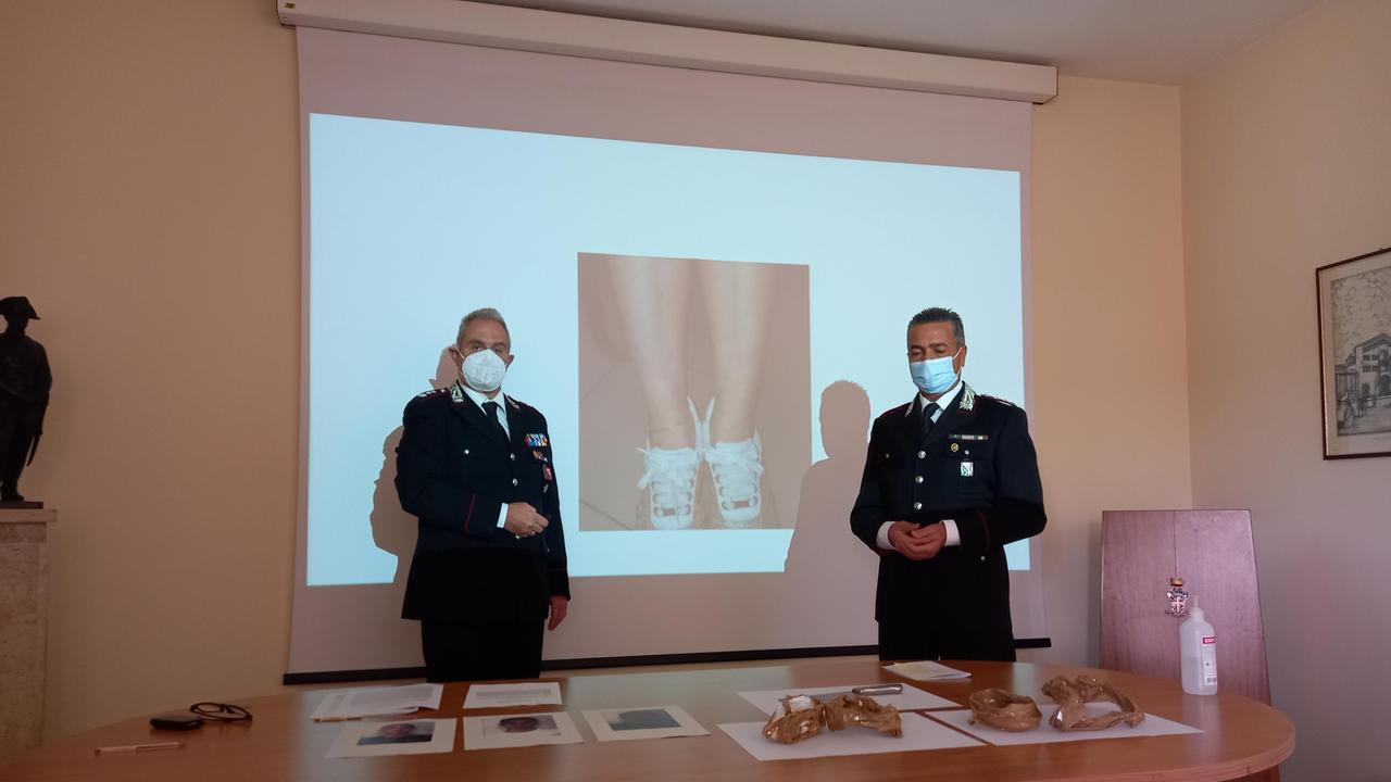 Il tenente colonnello Marchi e il tenente colonnello Vellucci