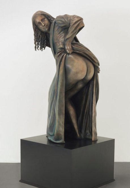 La dissacrante Monna Lisa di Nick Walker ora è una statua 
