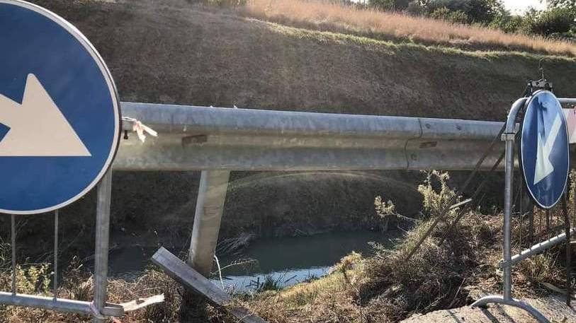 Nuova segnalazione della frana di via Bosco «Strada pericolosa»