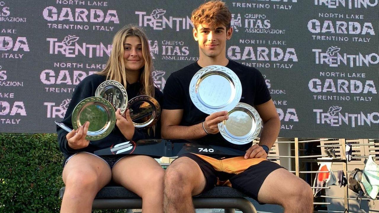 A Torbole i fratelli Spanu sul podio degli assoluti