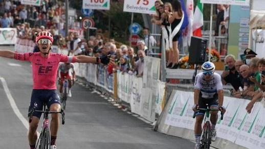 Valgren il Granduca fa il bis alla Sabatini Colbrelli ko in volata