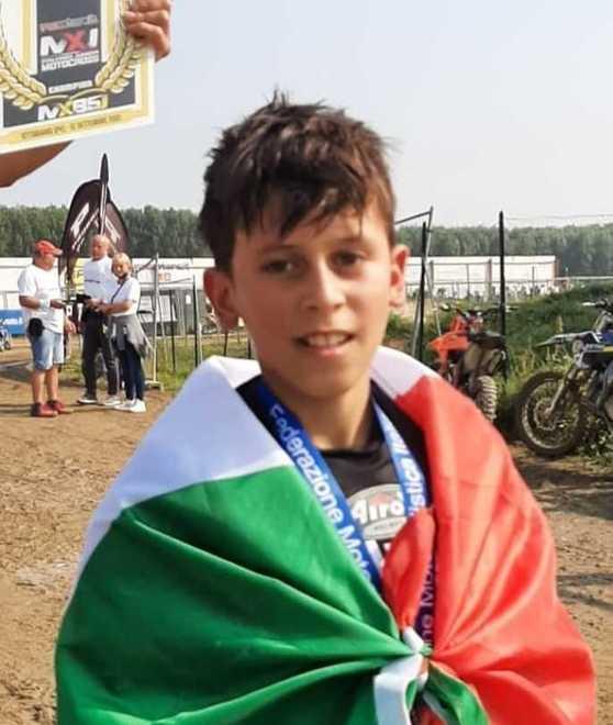 Junior 85cc: Alvisi fa il bis Bel debutto per Giovanelli 