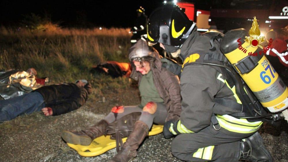 Pisa, simulato incidente aereo per un'esercitazione 