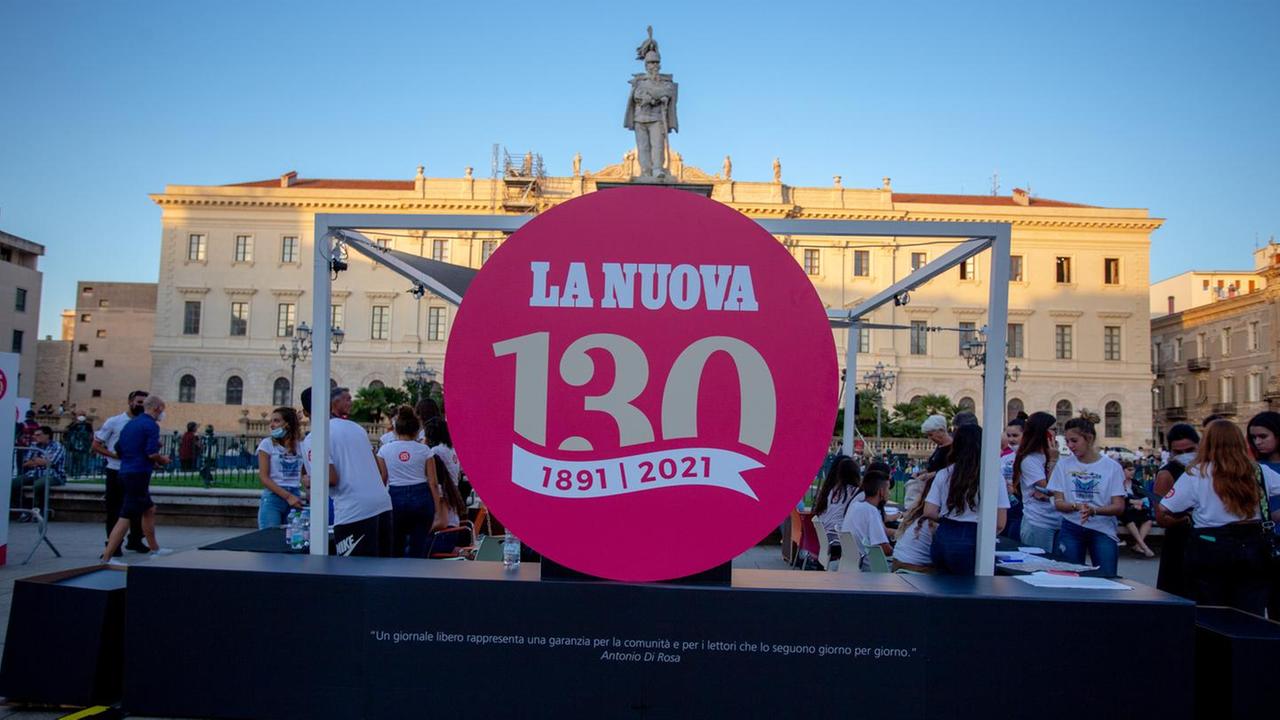 La Nuova compie 130 anni, la seconda giornata di festa in piazza d'Italia