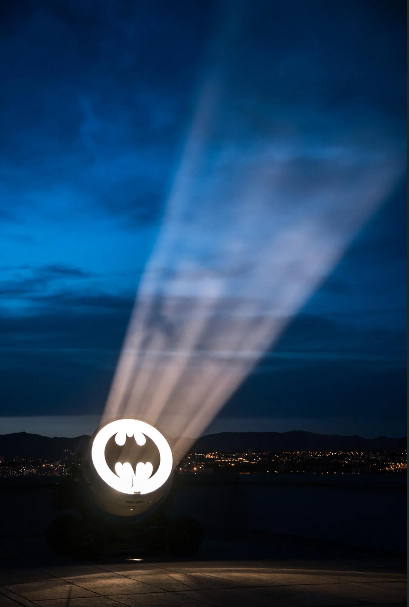 Il mitico bat-segnale di Batman