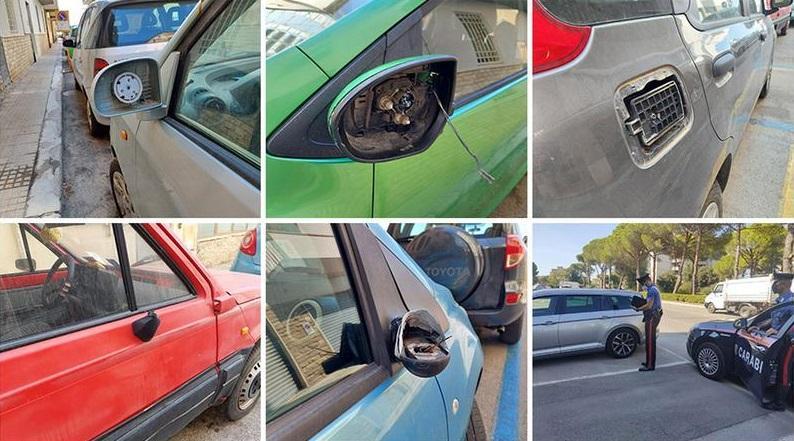 I danni causati dai baby vandali che hanno agito a Follonica tra domenica 12 e lunedì 13 settembre