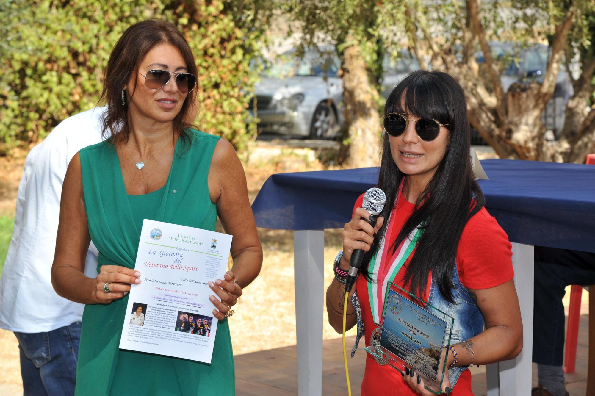 Ilaria Loli a destra (Foto Giorgio)