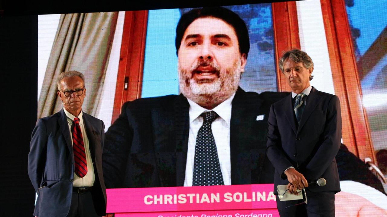 L'intervento di Christian Solinas alla festa della Nuova: «Treni, strade, energia: ecco l’isola che verrà»