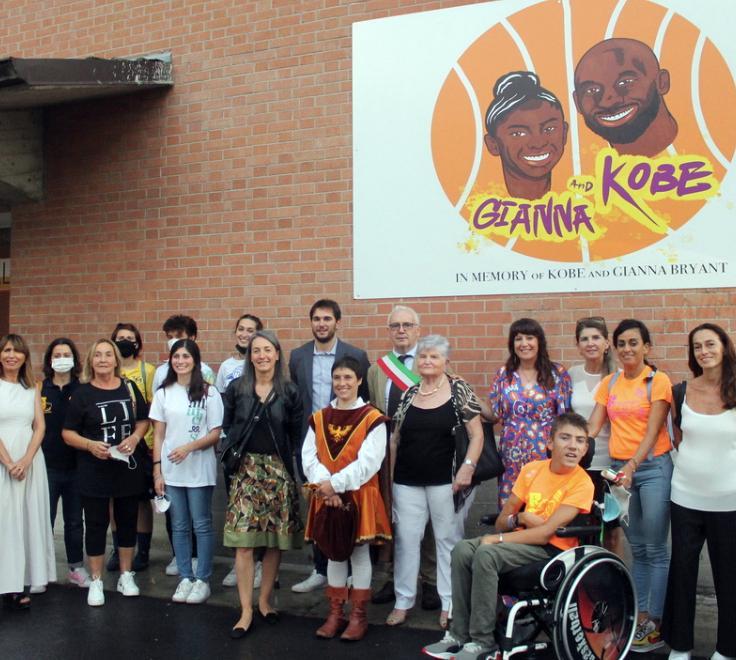 Quattro Castella, la palestrina di Montecavolo intitolata a Gianna e Kobe Bryant 