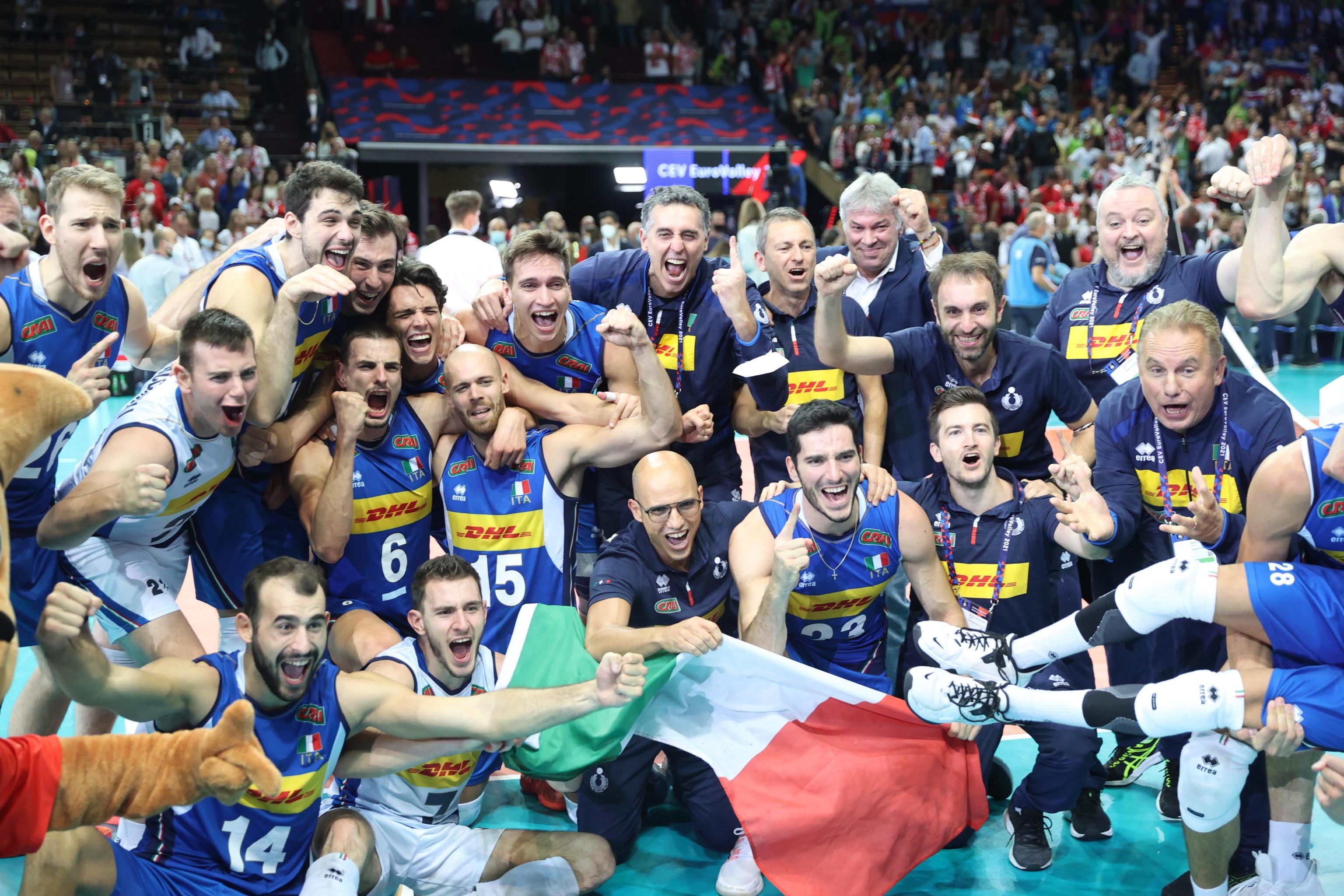 L'Italvolley sul tetto d'Europa: è l'anno d'oro degli azzurri