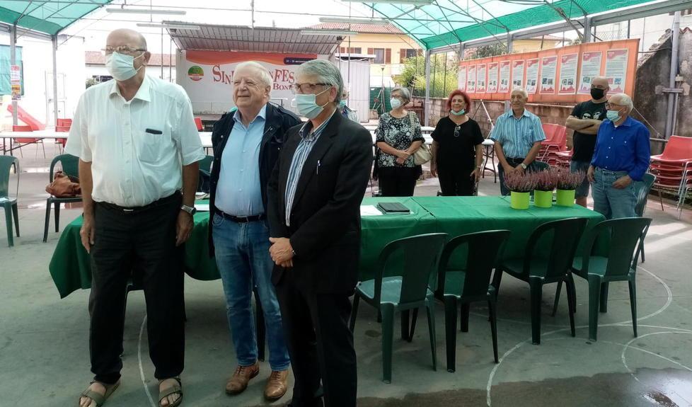 Un momento della presentazione del progetto