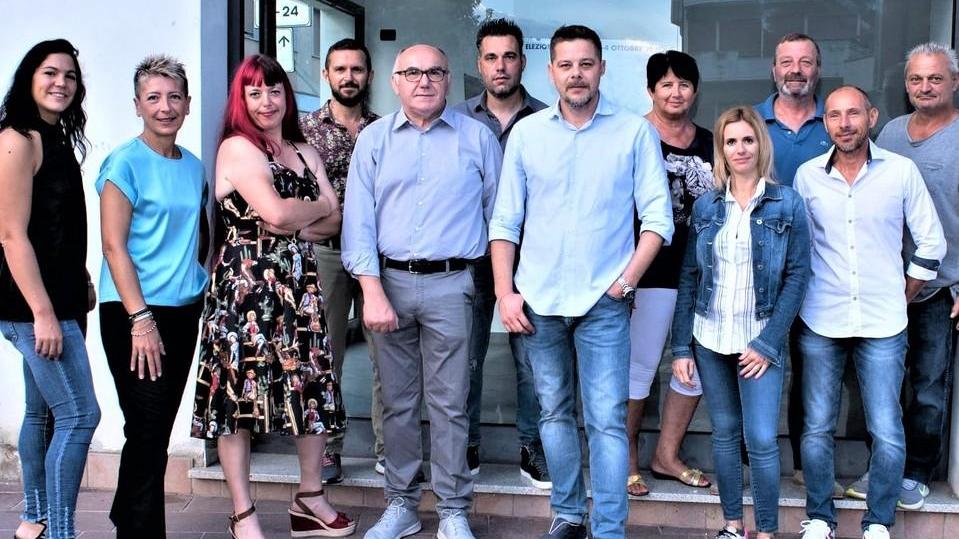 Il candidato Tomasi presenta la sua squadra «Prima l’esperienza»