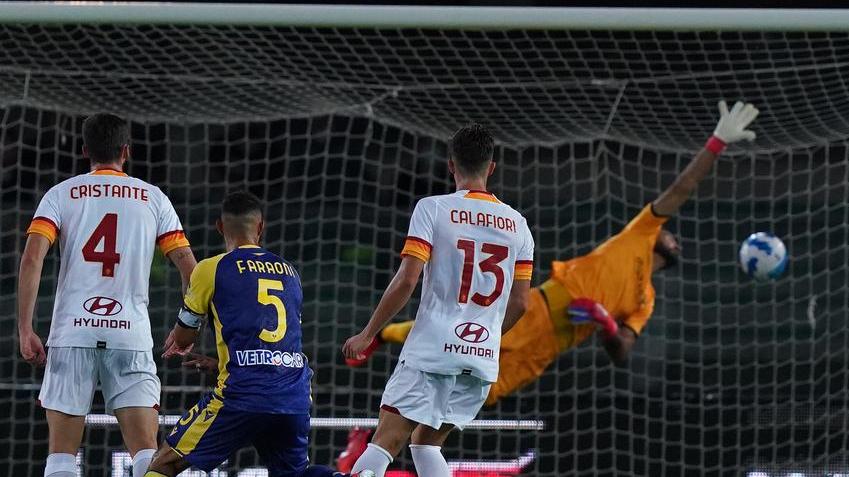 Il Verona di Tudor meglio della Roma Non basta un super Pellegrini arriva la prima stecca di Mourinho
