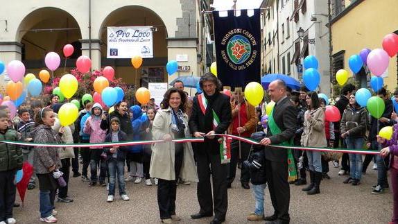 La pioggia non ferma la mostra mercato dell’azalea al Borgo