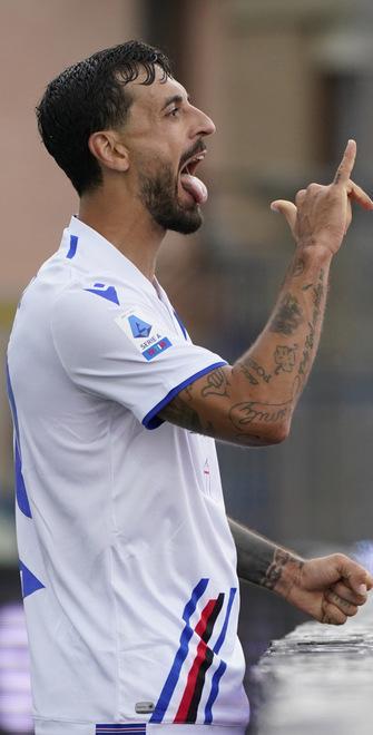 Caputo, doppietta con la Samp E Bourabia fa vincere lo Spezia