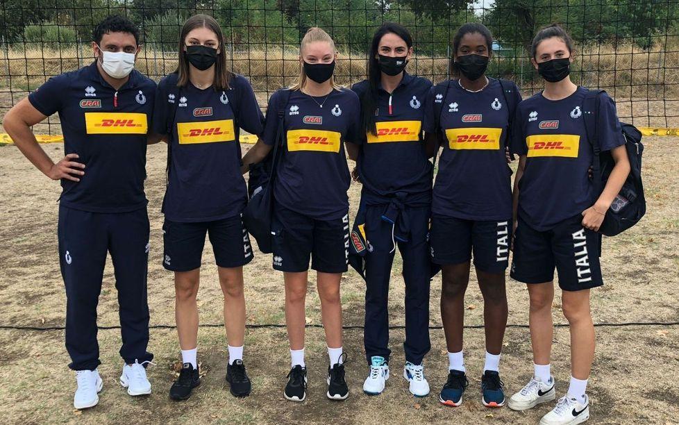 Anderlini, le azzurre a Linea Gialla