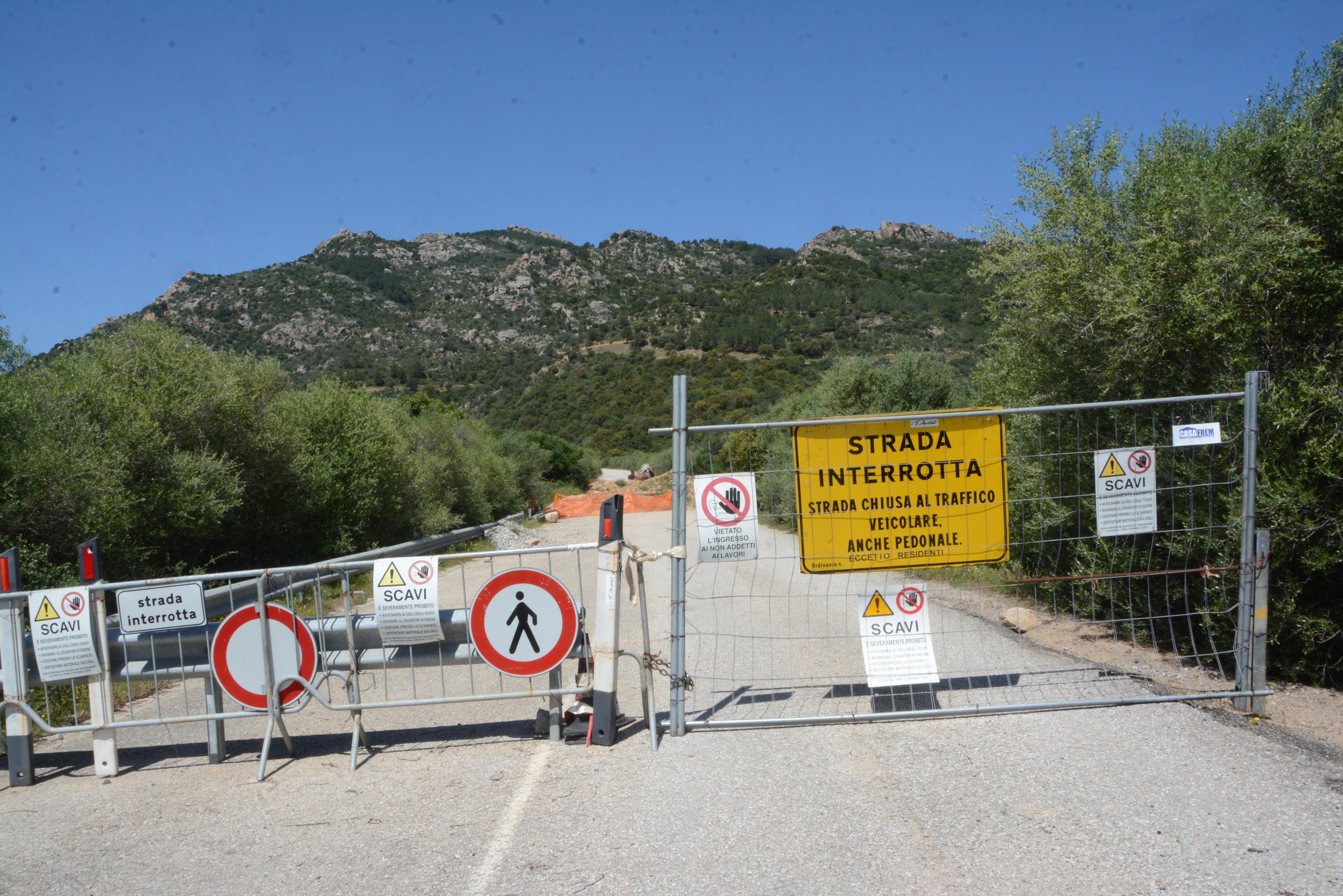 Strada di Monte Pino: via i sigilli, i lavori possono ripartire