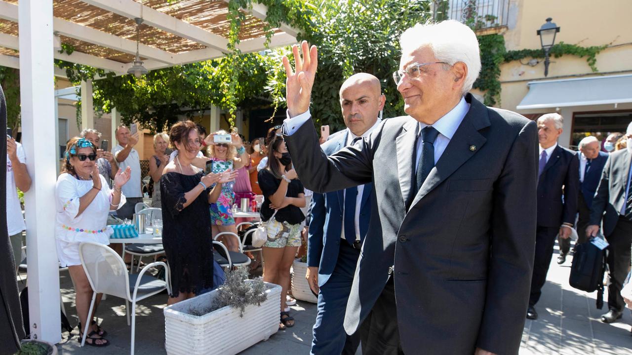 Il presidente della Repubblica Sergio Mattarella