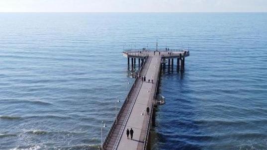 Pontile chiuso per lavori Incerta ancora la durata