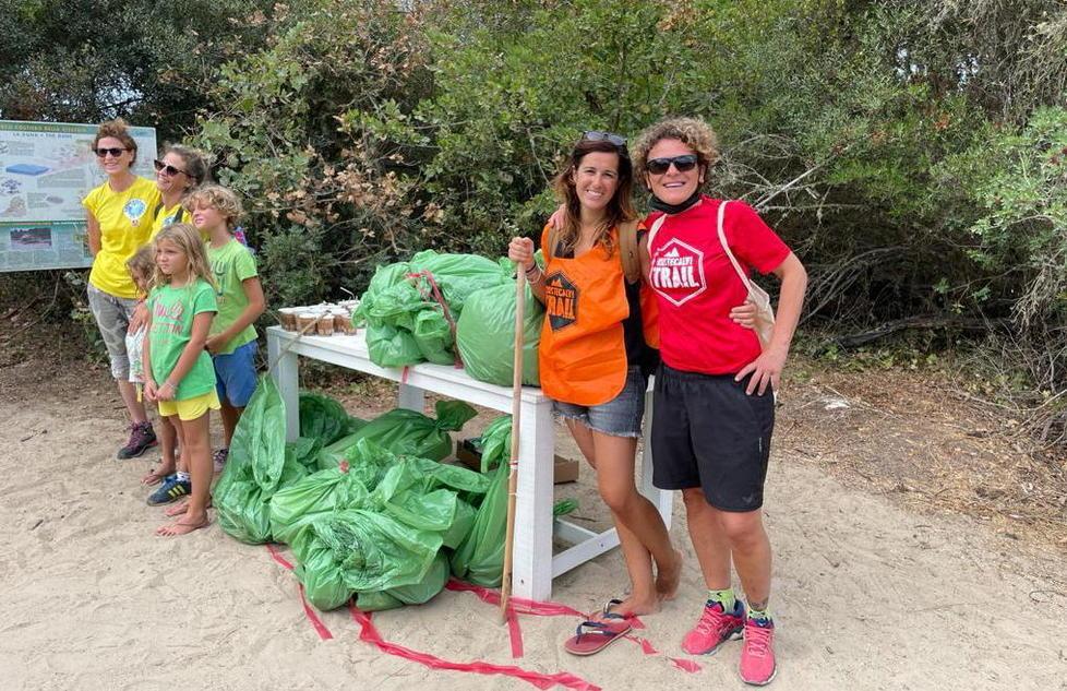 In pineta pochi rifiuti ma sulle spiagge tanti mozziconi 