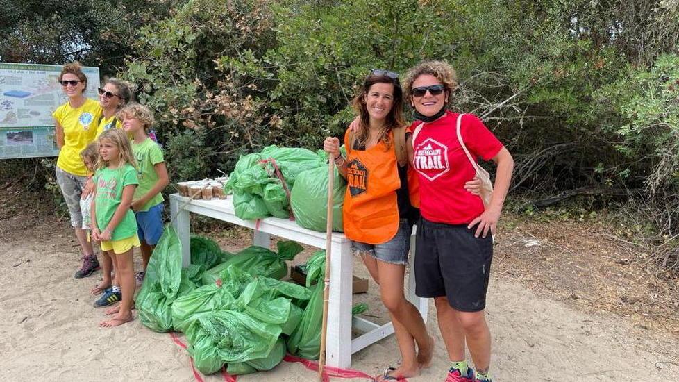 In pineta pochi rifiuti ma sulle spiagge tanti mozziconi