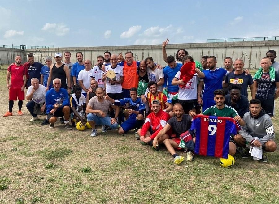 Una partita di solidarietà tra detenuti e l’Usd Corlo 