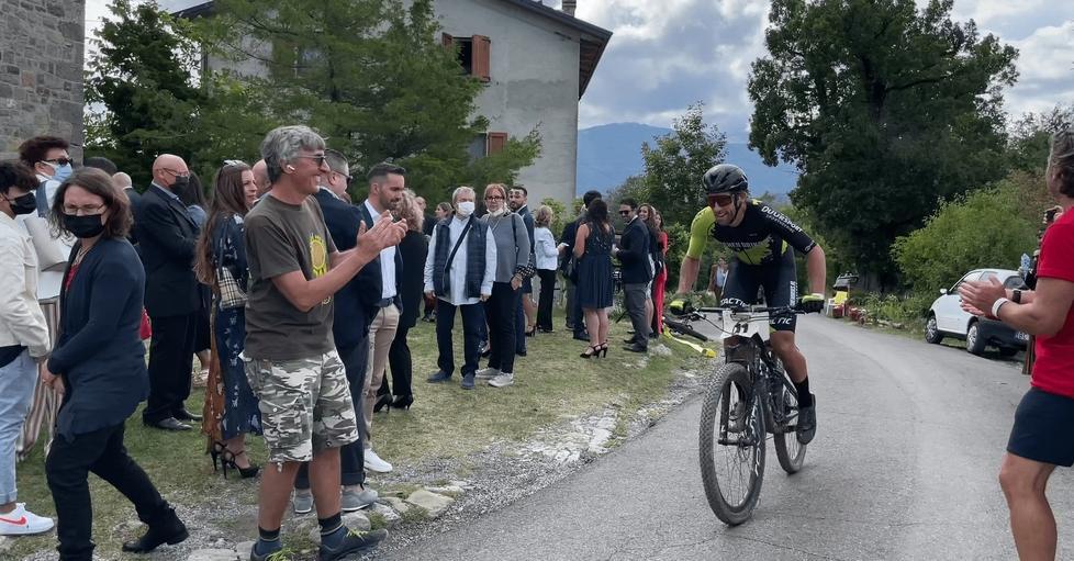 L’Appenninica Mtb Race a sorpresa nel matrimonio 